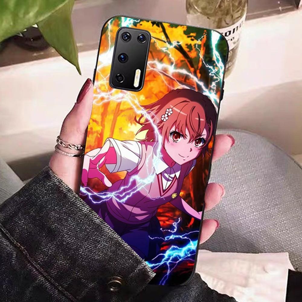 Anime M-Misaka Mikoto Cute Phone Case For Huawei P 8 9 10 20 30 40 50 Pro Lite Psmart Honor 10 Lite 70 Mate 20lite