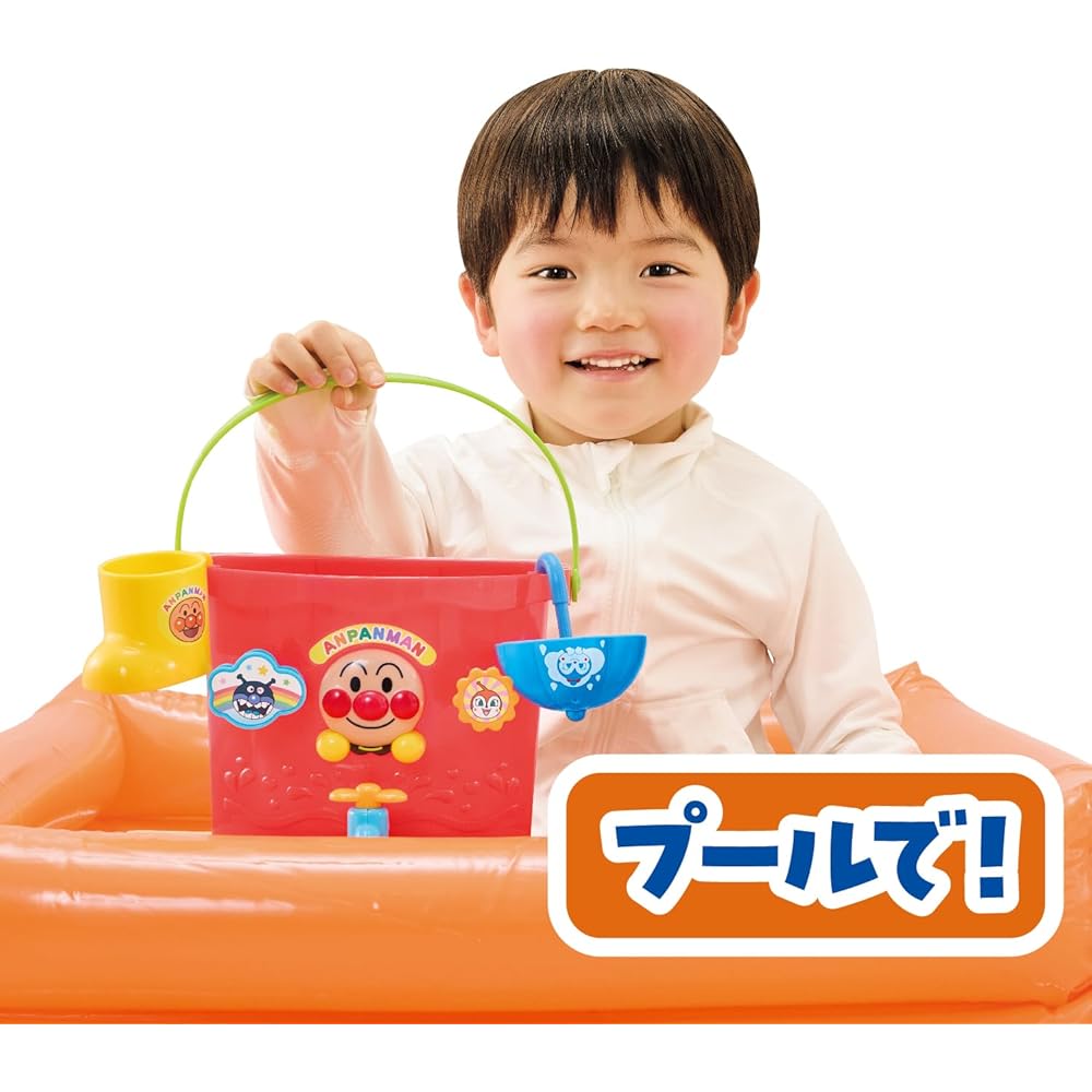 Agatsuma Anpanman Playful Bucket Toy with Multiple Activities for Kids