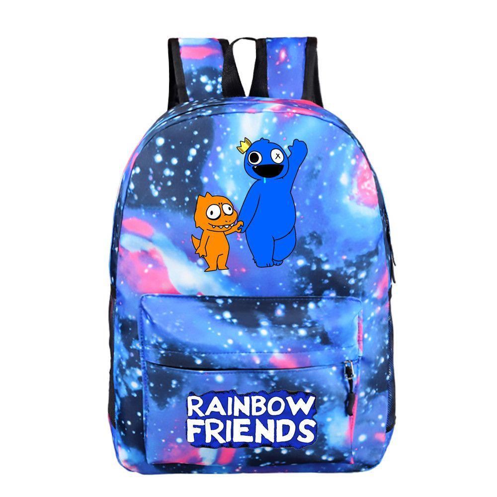 Roblox Rainbow Friends Large Capacity Student Backpack Bag Book