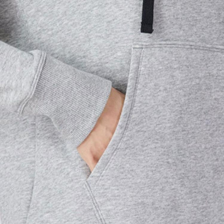 Under Armour Rival Fleece HB Hoodie Solid Logo Sports Casual Pullover Sweatshirt Women hoodies Gray 1356317-035