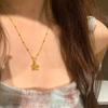 Light Luxury Temperament Star Pendant Necklace Women's Weaving Smart High Sense Fashion Versatile Clavicle Chain New
