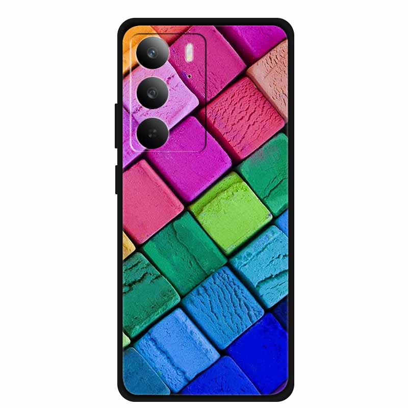 TPU Phone Case For Realme C75 C75X 4G Soft Silicone Cases Back Cartoon Patterns Cover Funda C 75 RMX3941 Fashion Luxury Bumper