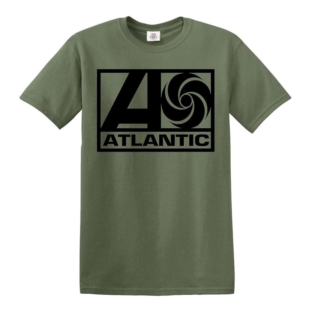 Atlantic Records 2 Tshirt Northern Soul Music Fun Tv Series Mens Ladies Tee Op