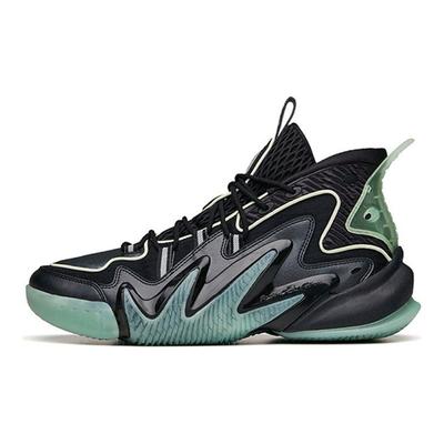 Crazy Tide 2 High Top Basketball Shoes Men Sneakers Black 112031601S-1
