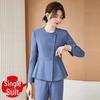Women's High-End Professional Suit for Spring and Autumn: Elegant Attire for Hotel Managers, Front Desk Reception, and Beauty Salon Staff.