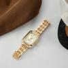 Quartz Movement Women Quartz Watch Stainless Steel Strap Ladies Watch Set  Daily Wear