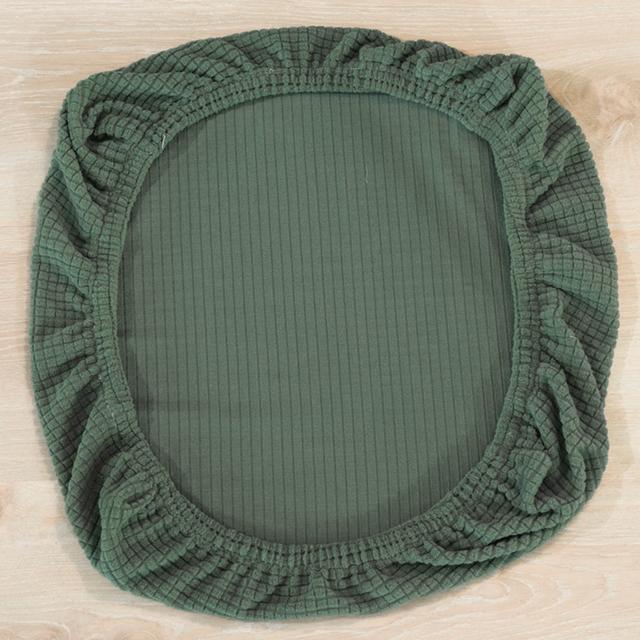 Round Chair Cover Universal Size Big Elastic Stretch Seat Chair Cover Slipcovers Restaurant Banquet Bar Home Party Decoration