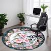 1 Stück Florale Kolibri Dekoration Stuhl Teppich für Büro Rutschfest, Teppich für Büro, Zimmer, Gutes Geschenk für Familie oder Freunde, yy251226209