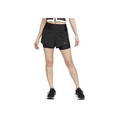 Solid Color Brand Logo Pocket Zipper Shorts Women Shorts Black DX1030-010