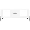  Coffee Table, White, 102x50x40 Cm, Wood-based Material