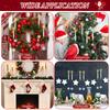 6Pcs LED Flameless Taper Candles Battery Operated Flickering Candles Family Party Holiday Home Christmas Tree Decoration Light