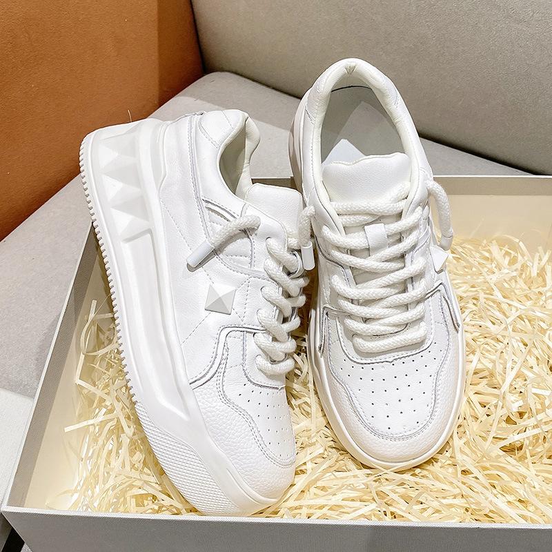 Fashion Woman Shoes Women Chunky Sneakers Platform Casual Sport Shoes Vulcanized Tennis Female Basket Femme Thick Bottom Daddy Shoe