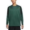 Printed Crew Neck Sports Pullover Long Sleeve T-Shirt Men Tops Green DC9740-333