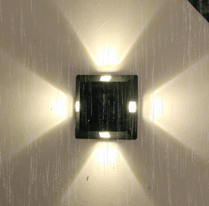 LED Solar Light Outdoor Sunlight Underground Light Lawn Spotlight Deck Garden Buried Lights Pathway Decoration Landscape Lamp