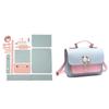 DIY Women Shoulder Bag Fashion Crossbody Bags Pu Leather Handbags Accessories Adjustable Strap Craft Gift for Girls