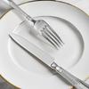 ZISIZ Forged 304 Stainless Steel Dinner Knives (2-Piece Set)