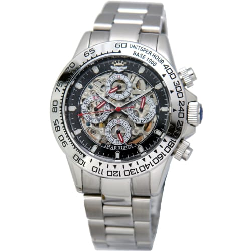 John Harrison Watch JH-003SB Silver