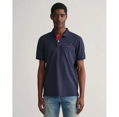 Reg Contrast Rugger Short Sleeve Polo
