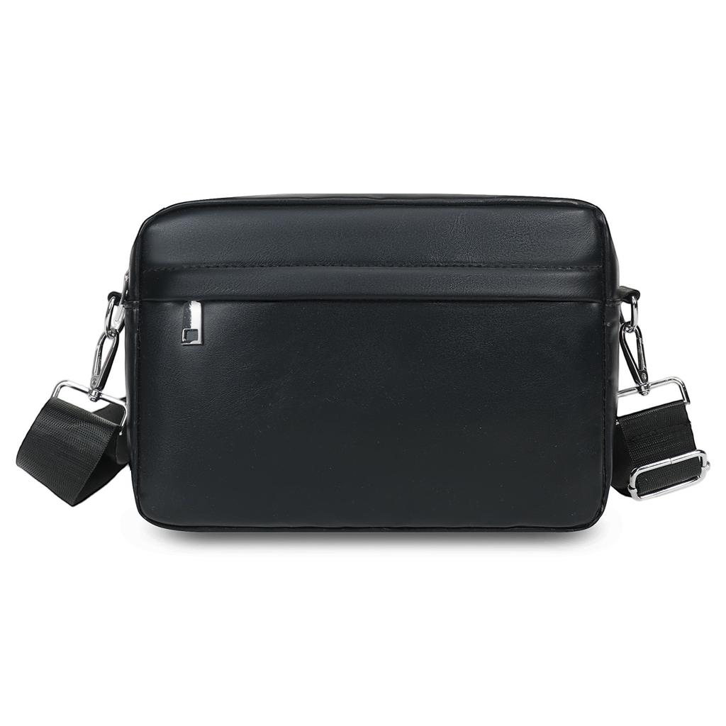 Modische Leder Herren Tasche Trend Tasche Umhängetasche Crossbody Tasche Lässige Business Leder Herren Kleine Umhängetasche Schulter