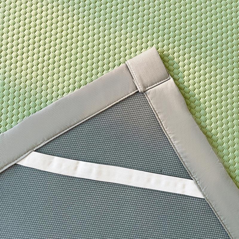 1PC Cold Cold Bean Ice Silk Mat 2024 summer new air conditioning soft can be washed by machine (not including pillowcase)