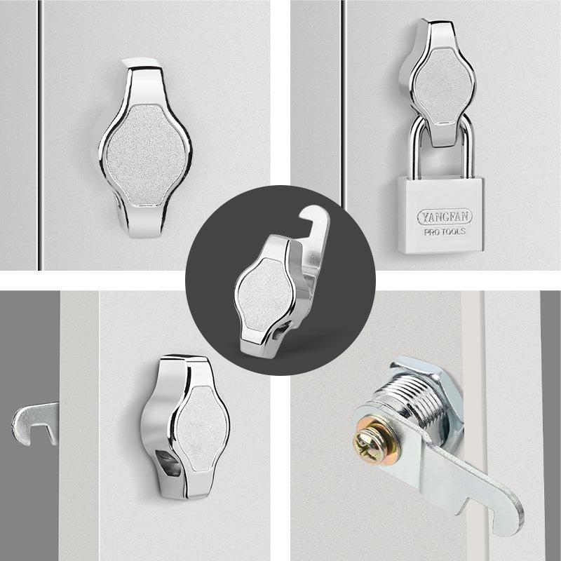 Schlüsselloses Nockenschloss für Kleiderschränke, Studentenschränke und Briefkästen