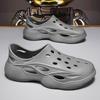 Lochschuhe Herren 2025 Sommer neue weichsohlige rutschfeste hohle atmungsaktive Strand Herrenschuhe Herren Watschuhe kalte Hausschuhe