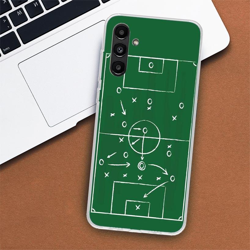 Football Soccer Tactics Time Phone Case For Samsung Galaxy A02S A12 A22 A32 A42 A52 A72 A51 A50S A71 A41 A31 A21S A70S A40 A30S