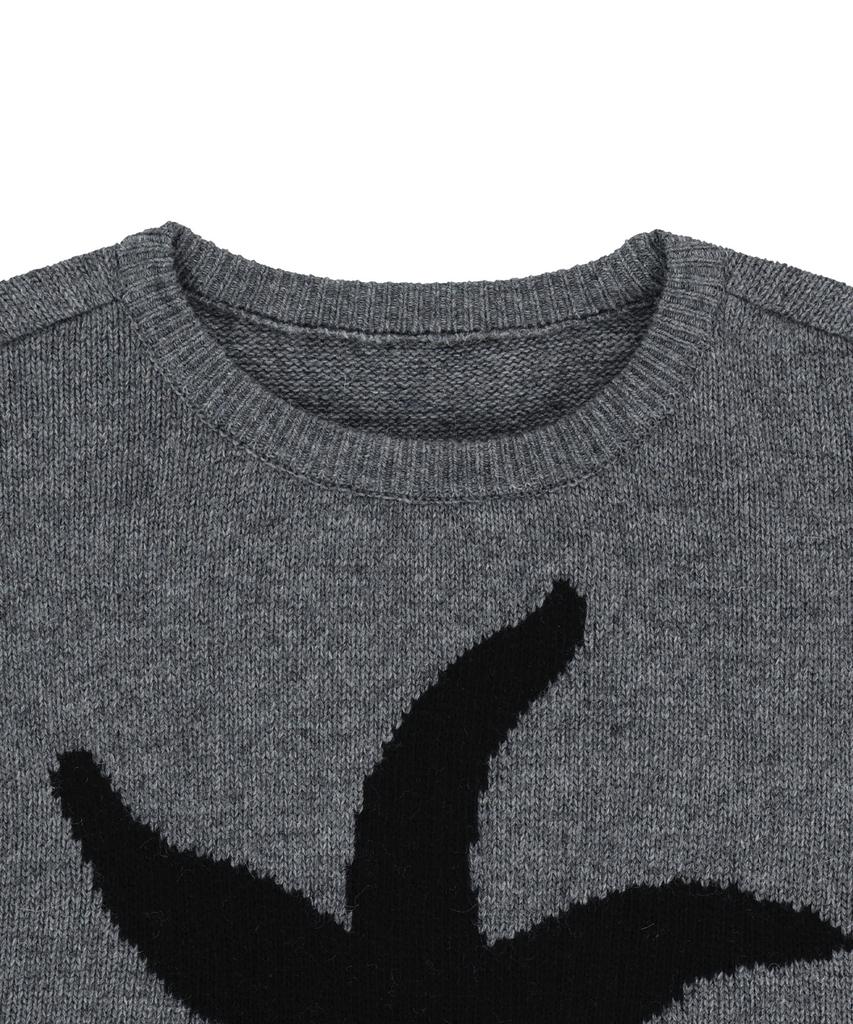 THE COLDEST MOMENT Tcm Starfish Knit (Charcoal)