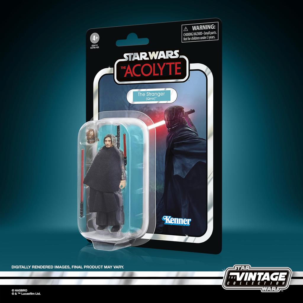 Hasbro Star Wars Vintage Collection Acolyte Stranger (Kymir) Premium 3.75 Inch Collectible Action Figure G2611 (Authentic)