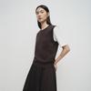 broadcast Women's Jacquard Knit Short-Sleeve Top