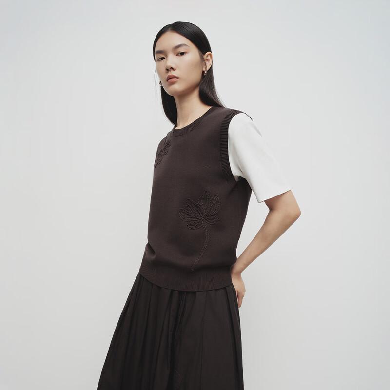 broadcast Women's Jacquard Knit Short-Sleeve Top