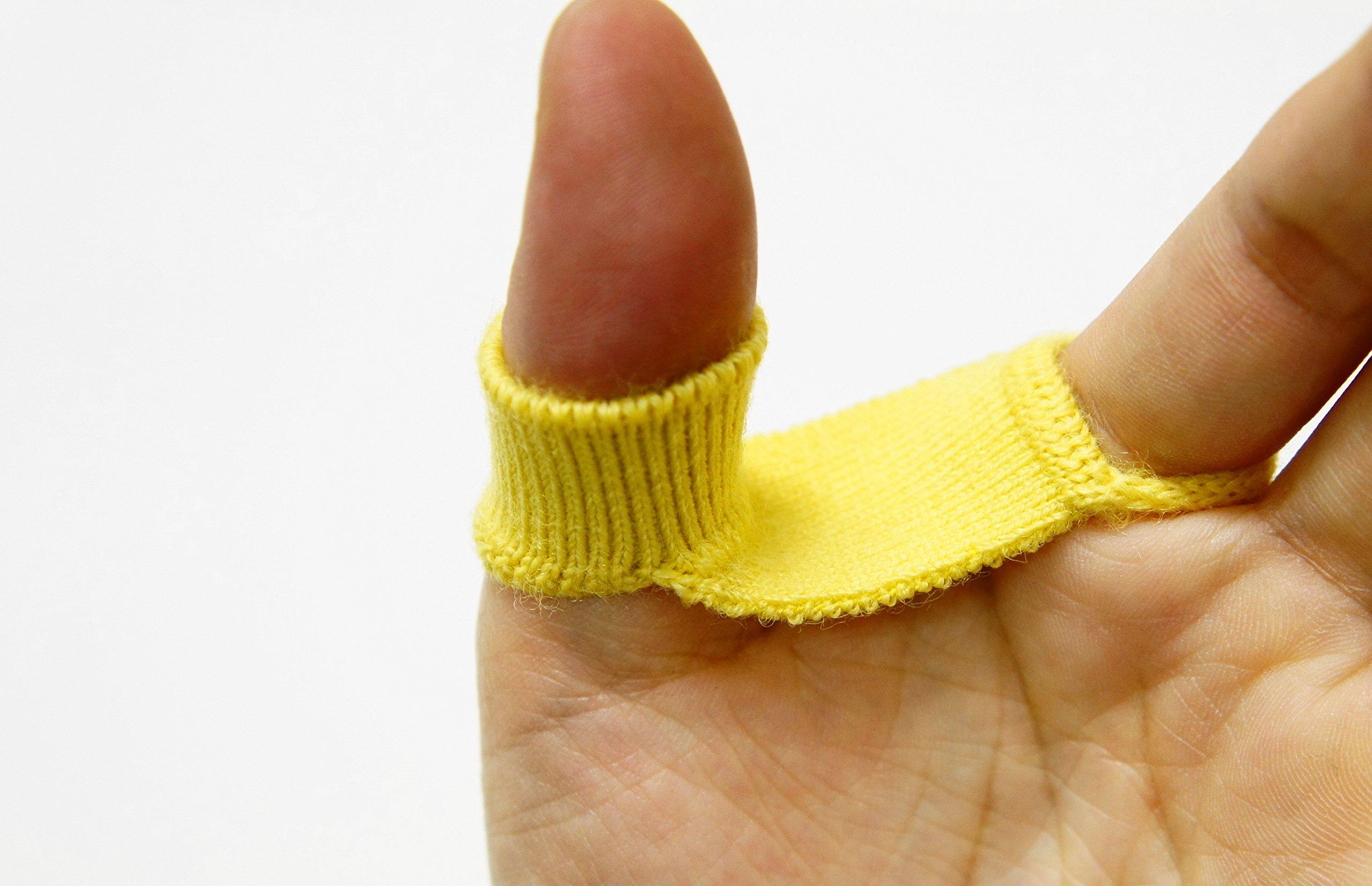 Shamisen finger large yellow rest, size,