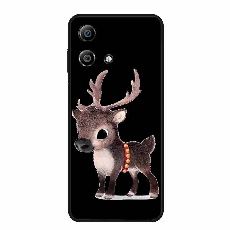 For Moto G Stylus 2023 Case Cute Cartoon Cat Black Silicone Soft Phone Case For Motorola Moto G Stylus 2023 Back Cover Case 6.5"