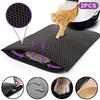 Cat Litter Mat Heavy Duty 2 Layer Waterproof Washable Non Slip Floor Protector for Home Pet Area