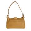 Coach 7789 Pouch Leather Shoulder Bag Beige Leather Women Used