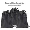 Waterproof Oxford Cloth Travel Organizer Bag for Clothes and Shoes with Drawstring Closure.
