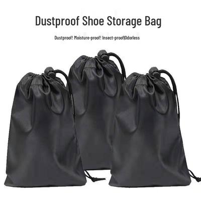 Bolsa Organizadora de Viaje Impermeable de Tela Oxford para Ropa y Zapatos con Cierre de Cordón.