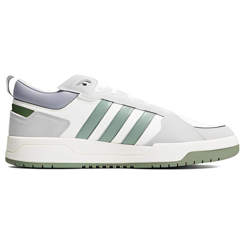 Adidas Neo 100DB Lifestyle 'White Grey Green' Sneakers IF5589