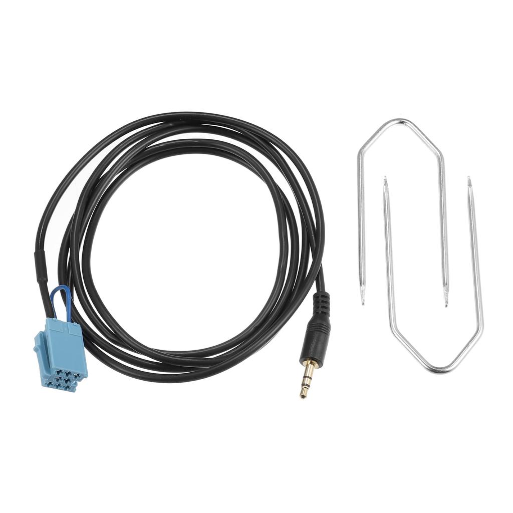 X AUTOHAUX Car Aux Cable Music Interface Adapter for Fiat 500 Grande Pun To