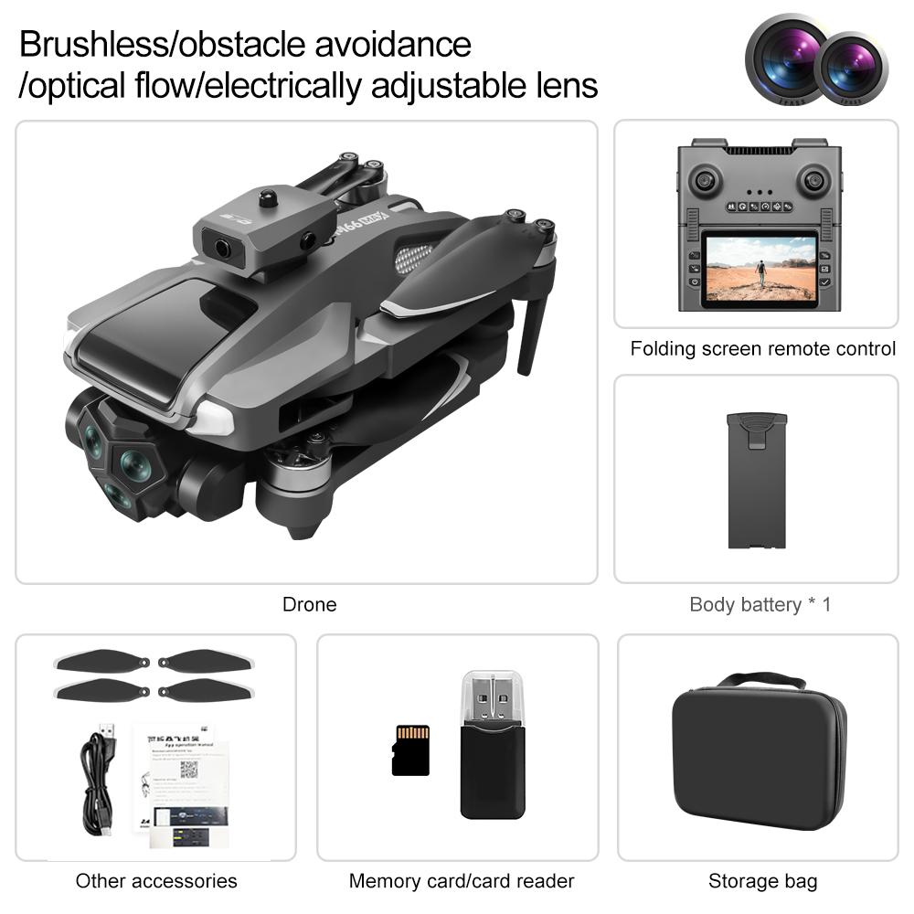 New M66 Triple Battery Brushless Drone