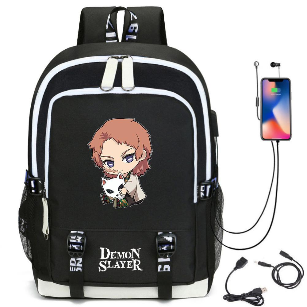 Anime Peripheral Student Large Capacity Backpack Fashion Backpack Computer Bag Oxford Cloth Backpack