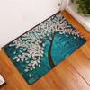 Floor Mat Painting Tree Printed Doormat Suede Mat Outdoor Home Decoration Bathroom Carpet Bath Mat  Toilet Rugs Wholesale