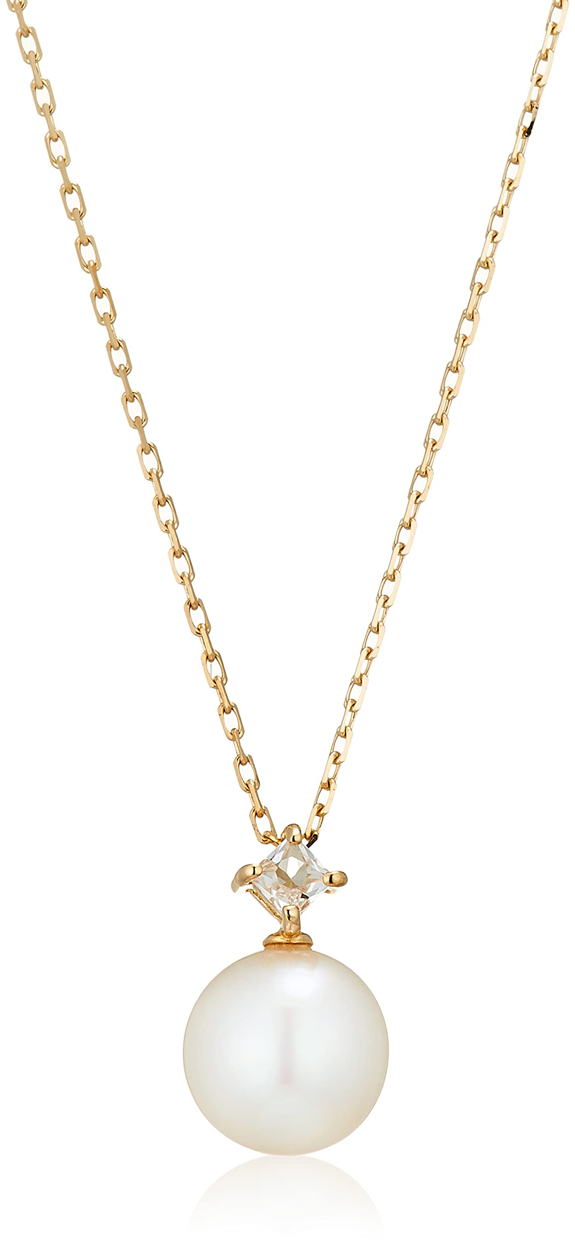 

Necklace K18 Yellow Gold Akoya Pearl AGVN658040PA [Vendome Aoyama] [Official]