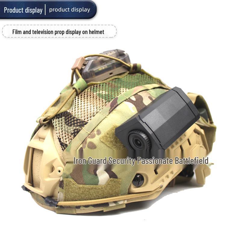 Telecamera Tattica per Casco con Occhiali per Visione Notturna per Oggetti di Scena Film/TV COS