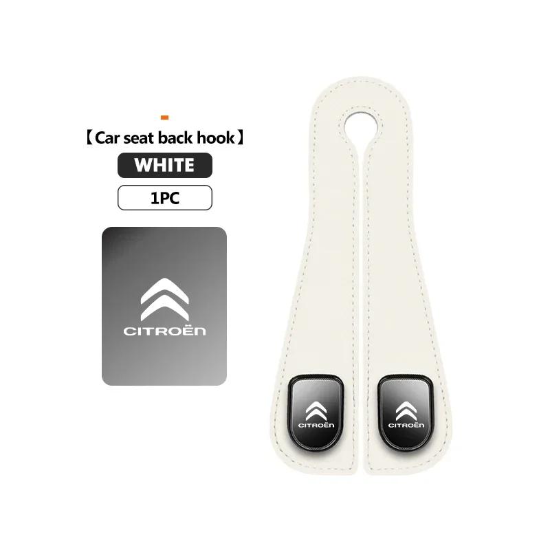 

Car Seat Hook Headrest Hanger Two Head Seat Back Organizer Hook For Citroen C5 C1 C2 C6 C4L DS3 DS4 DS5 C-Elysee Grand Berlingo