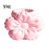 Cute Aesthetic Desk Decor Satin Flower Pen Holder, Petal Design Organizer, Durable Unique Floral Accessory PLA Desktop Storage Container, for