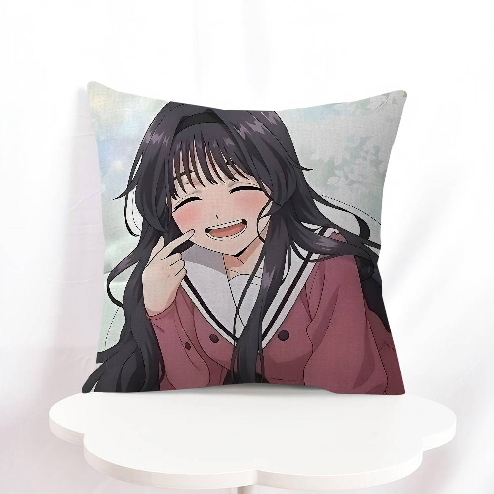New K-Kaoruko Waguri Cushion Cover Decorative Pillow Sofa Home Decor Case Pillow Cases
