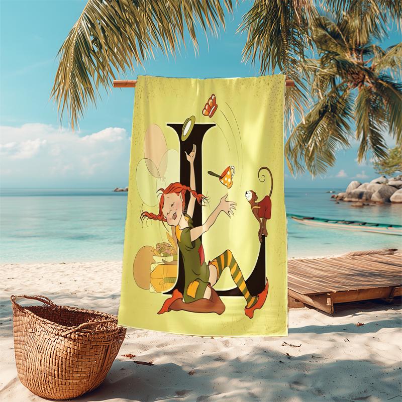 1Pc Girl Hair Upside Down Beach Towel Microfiber Beach Towel Thin Absorbent For Beach Swimming Yoga Bath Sports 0917275