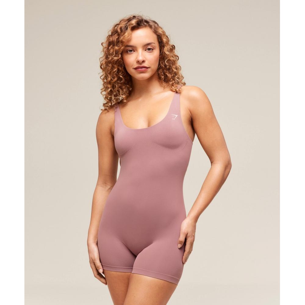 

Gymshark Soft Sculpt 5 All In One Успокаивающий розовый B2c7o Kcpd S