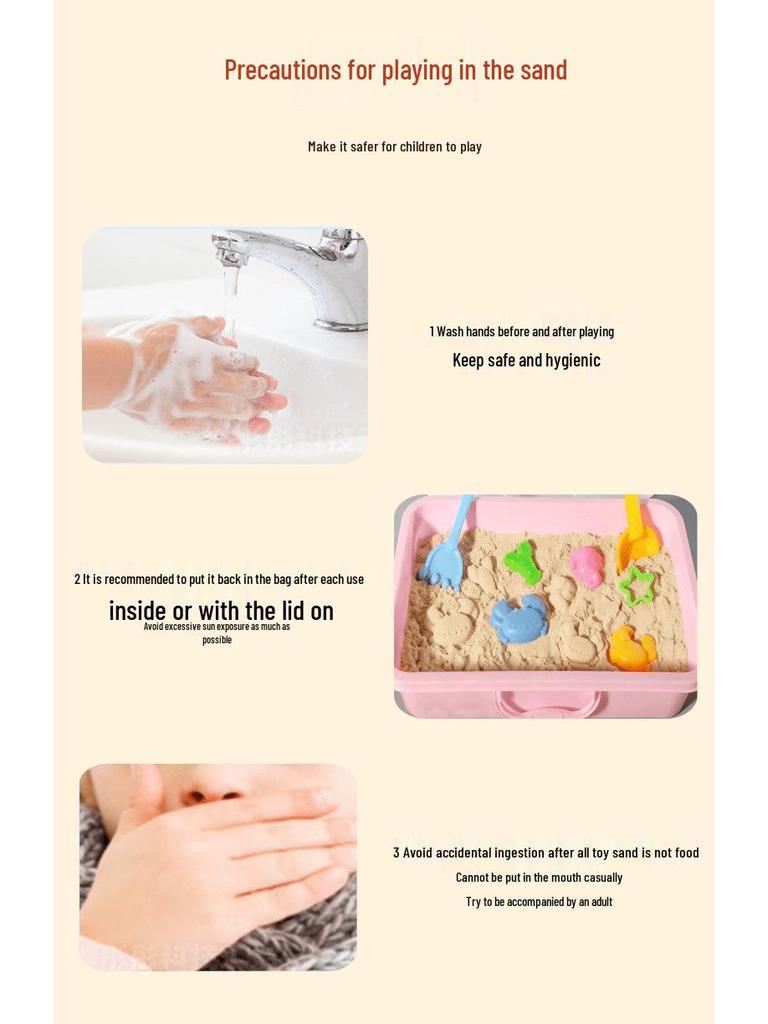 Children's Beach Space Sand Toy - 5 Jin, Fast Delivery, Free Shipping